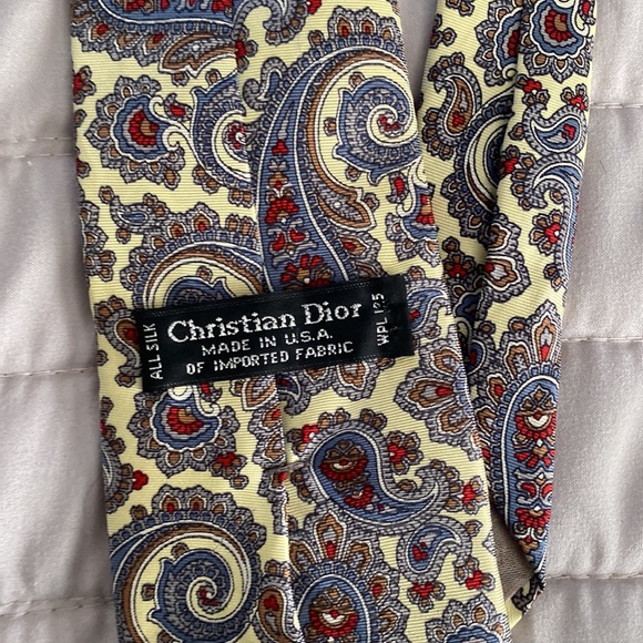 Dion 'Textured Paisley' Pattern Tie - K36630- Assorted Colours main image 1